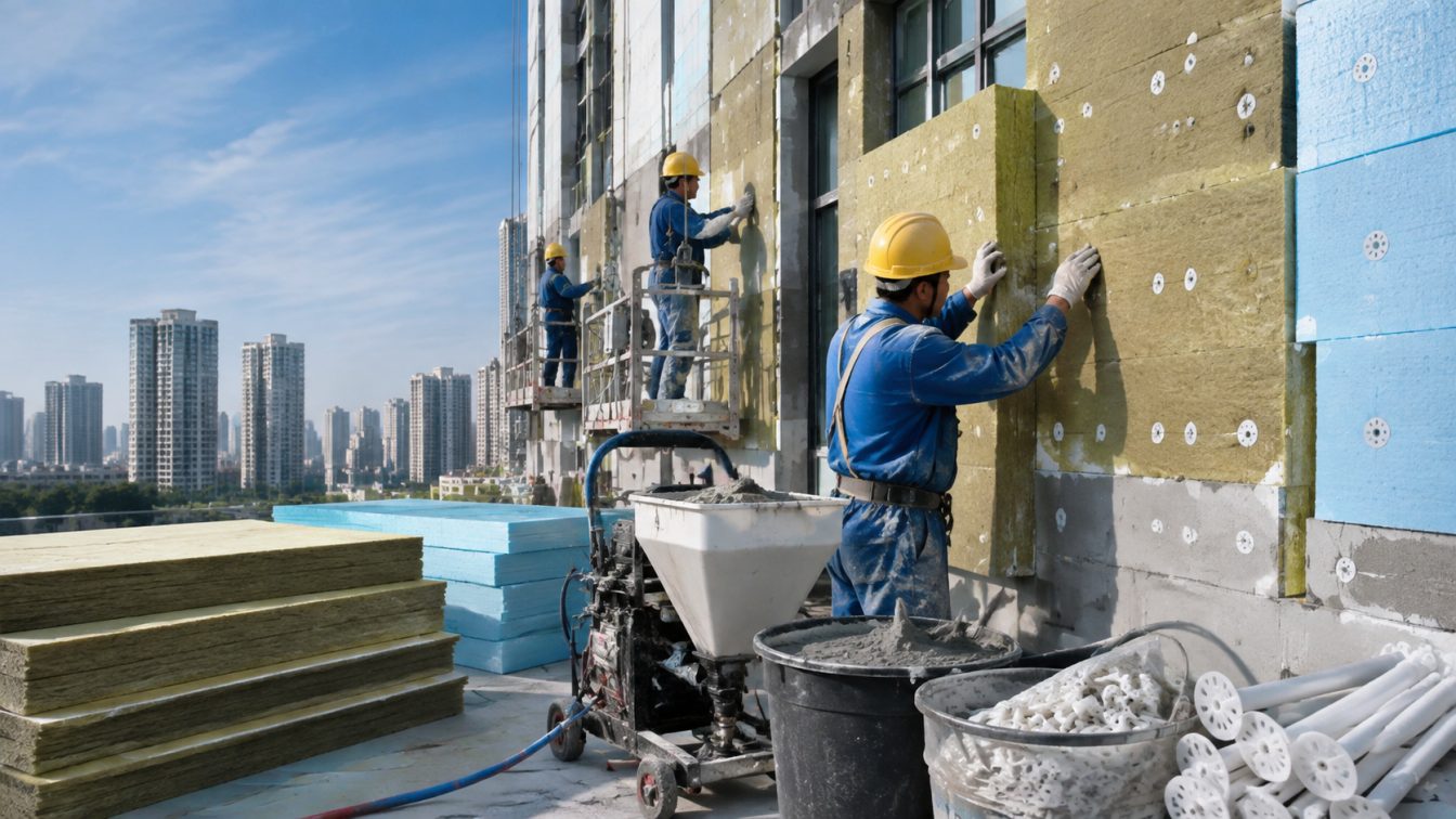 广安为建筑工程提供保温防火方案